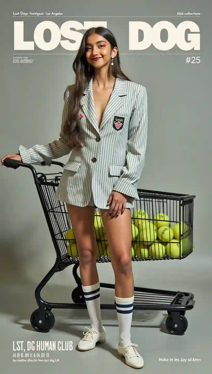 Woman with food product