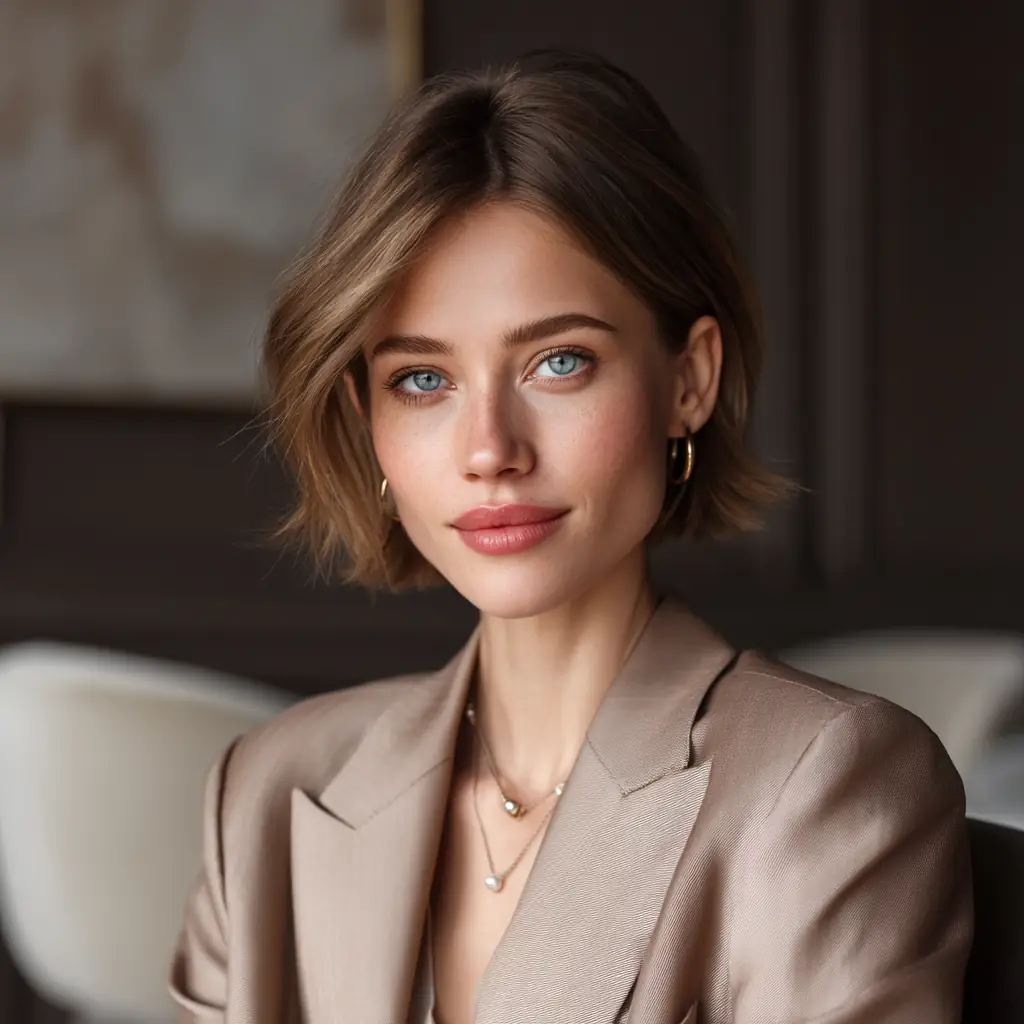 Gallery showcase 19 - AI-generated professional portrait by Biopik
