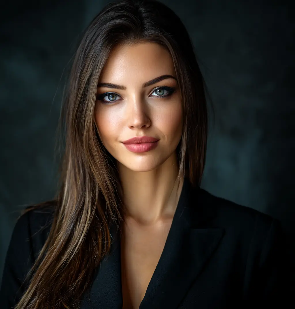 Gallery showcase 2 - AI-generated professional portrait by Biopik